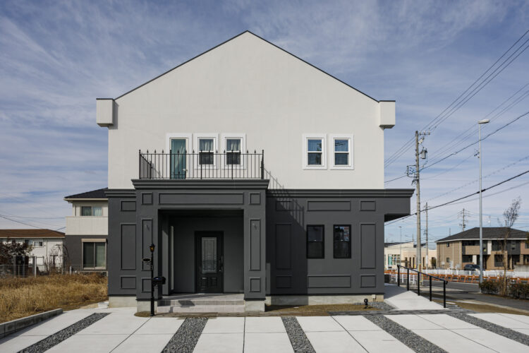 動線の良いスタイリッシュな店舗併用住居(全館空調の家)