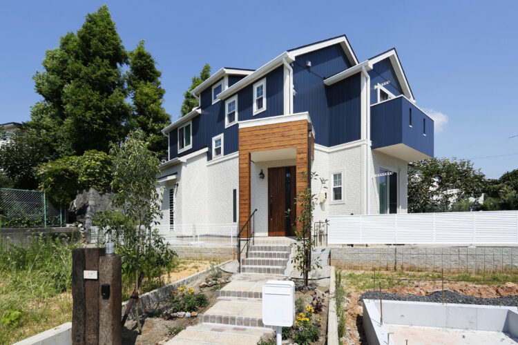 カラーバランスを大切にした北欧スタイルの家