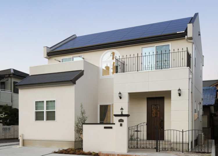 全館空調で毎日快適なフレンチスタイルの家