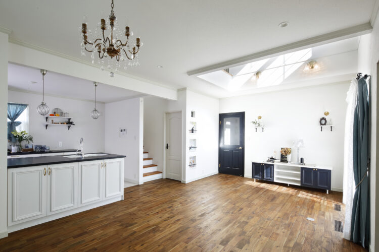 全館空調で毎日快適なフレンチスタイルの家