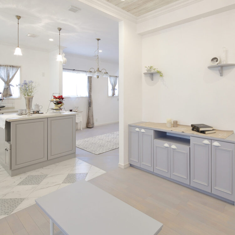 カーテン、照明、家具まで考えたトータルコーデイネ―ト