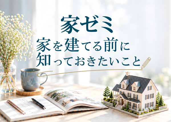 【家ゼミ】　家を建てる前に知っておきたいこと